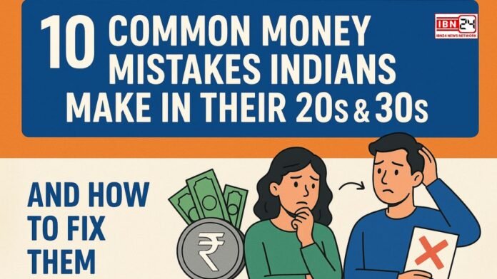 10 Common Money Mistakes Indians Make in Their 20s & 30s — And How to Fix Them 10 Common Money Mistakes Indians Make in Their 20s & 30s — And How to Fix Them