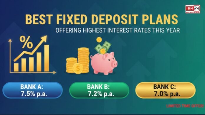 Best Fixed Deposit Plans Offering Highest Interest Rates This Year Best Fixed Deposit Plans Offering Highest Interest Rates This Year