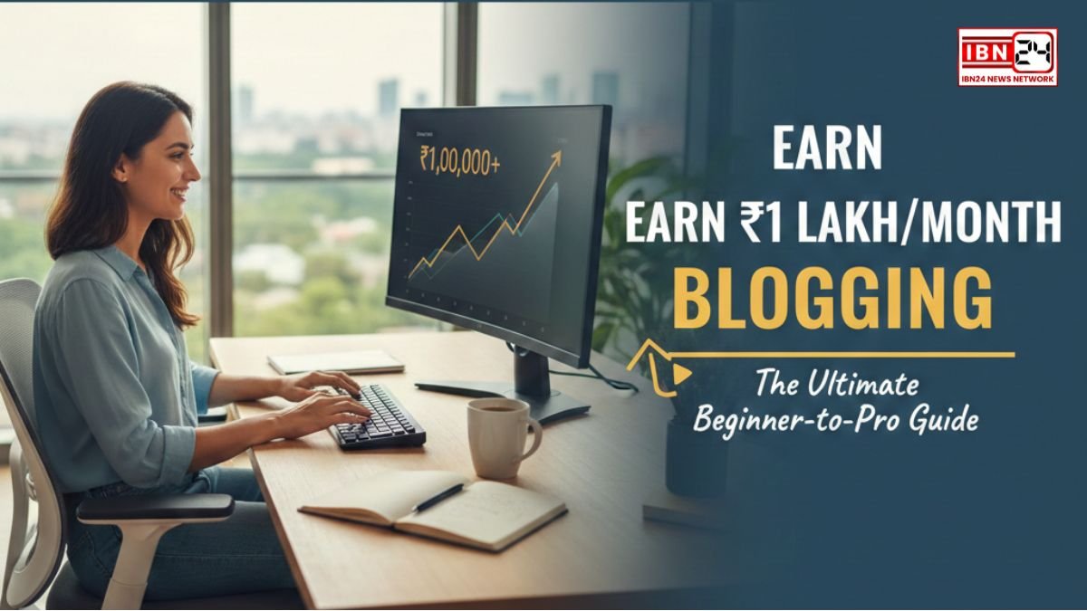 Earn ₹1 Lakh/Month Blogging: The Ultimate Beginner-to-Pro Guide