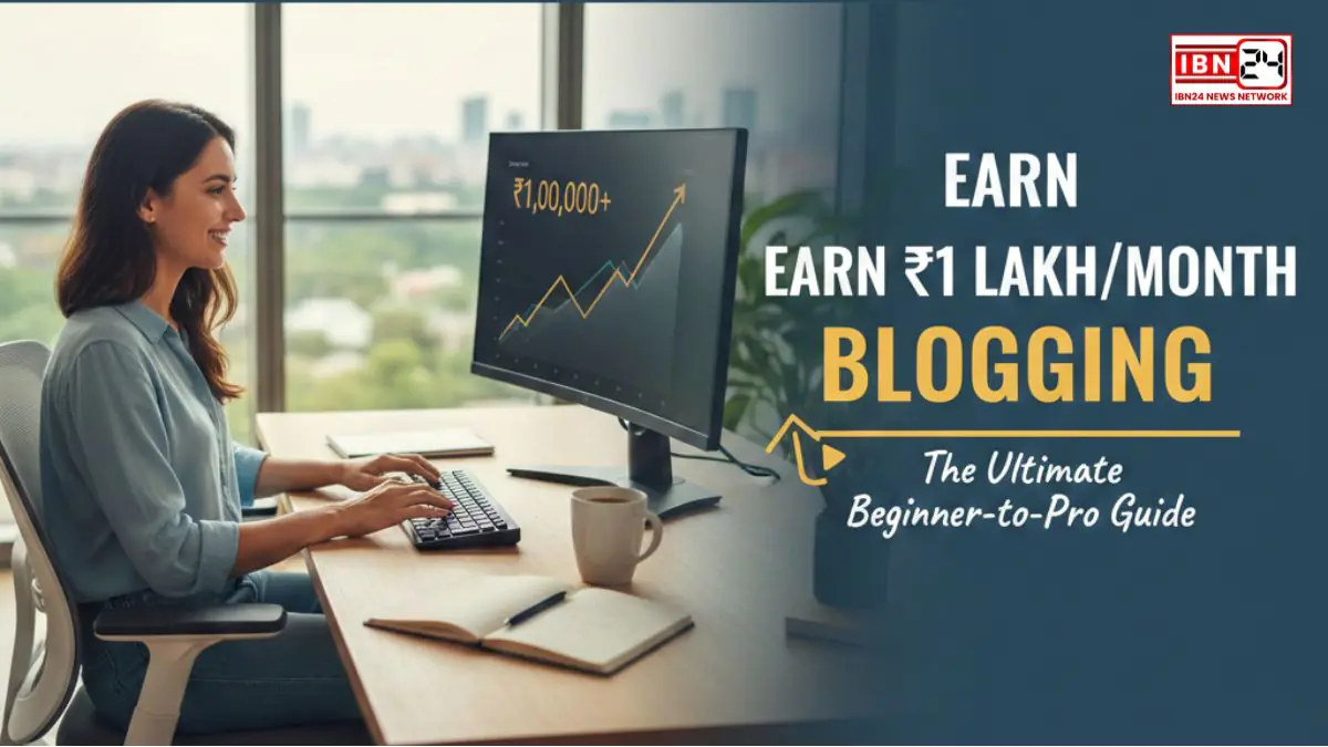 Earn ₹1 Lakh/Month Blogging: The Ultimate Beginner-to-Pro Guide