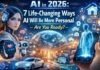 AI in 2026: 7 Life-Changing Ways AI Will Be More Personal -Are You Ready? AI in 2026: 7 Life-Changing Ways AI Will Be More Personal -Are You Ready?