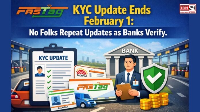 FASTag KYC Update Ends between February 1 No Folks Repeat Updates as Banks Verify FASTag KYC Update Ends between February 1: No Folks Repeat Updates as Banks Verify