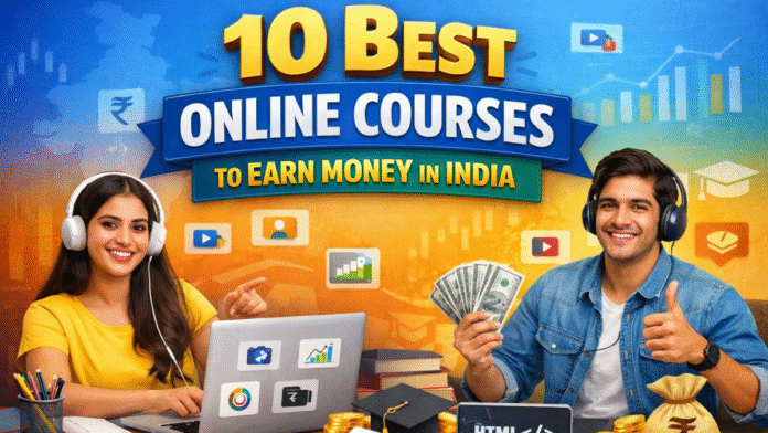 Graf 10 Best Online Courses to Earn Money in India (2026 Guide).
