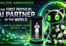 Razer Announces the First Physical AI Partner in the World – a New Era of Smart companions begins at 1,803. Razer Launches the World’s First Physical AI Partner – From Gaming Tips to Daily Tasks, Pre-Booking Starts at ₹1,803.