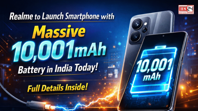Realme to Launch Smartphone with Massive 10,001mAh Battery in India Today – Full Details Inside (1) Realme to Launch Smartphone with Massive 10,001mAh Battery in India Today – Full Details Inside