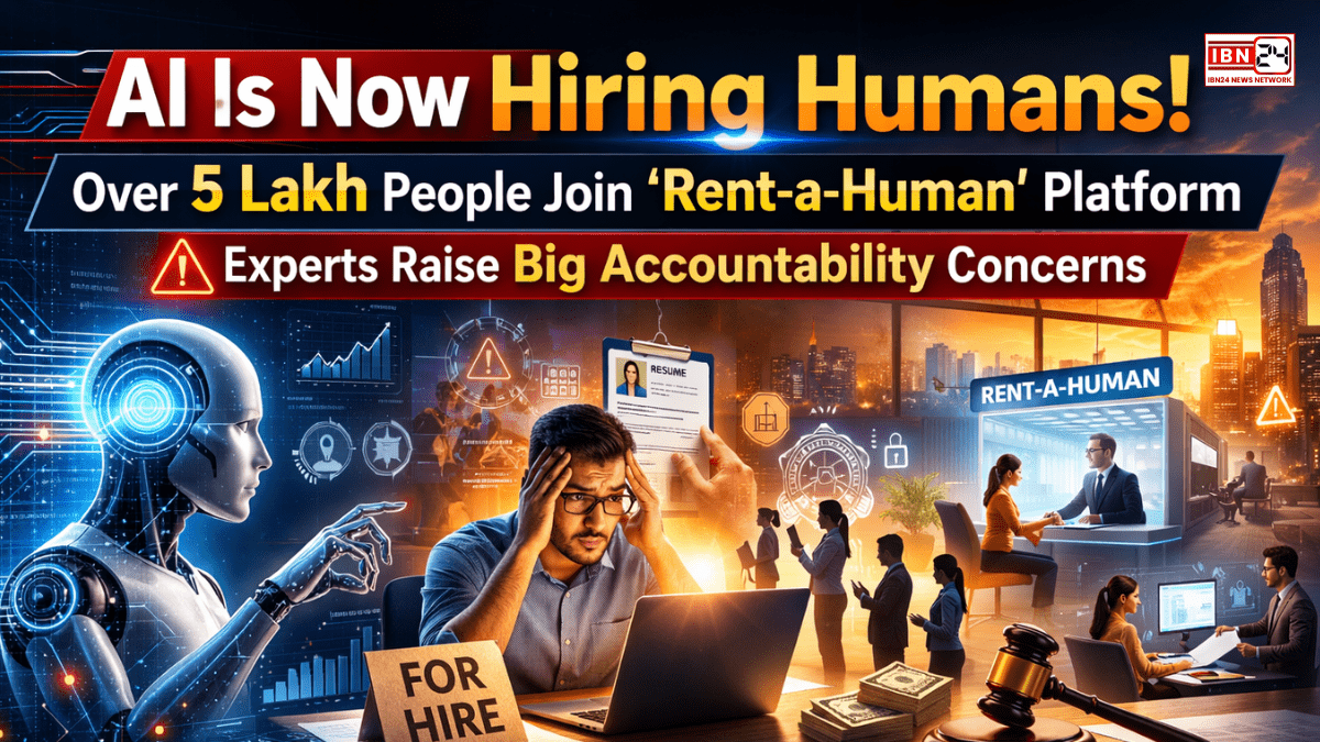 AI Is Now Hiring Humans: Over 5 Lakh People Join ‘Rent-a-Human’ Platform, Experts Raise Big Accountability Concerns