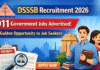 DSSSB Recruitment 2026: 911 Government jobs advertized- A golden opportunity to job seekers. DSSSB Recruitment 2026: 911 Government jobs advertized- A golden opportunity to job seekers.