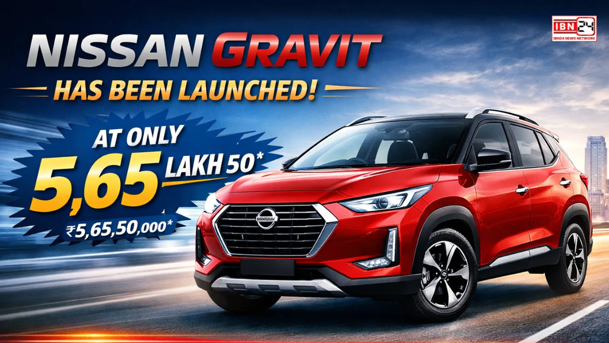 Nissan Gravit has been Launched at Only 5.65 Lakh 50 A Fresh Competitor in the Family Car Segment.