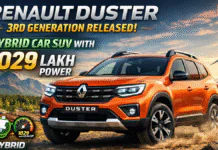 Renault Duster 3rd Generation released: Hybrid Car SUV with 10.29 Lakh Power. Renault Duster 3rd Generation released: Hybrid Car SUV with 1029 Lakh Power.