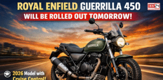 Royal Enfield Guerrilla 450 will be Rolled out Tomorrow: 2026 model will have Cruise Control, New Colours and 2.60 Lakh likely Price. Royal Enfield Guerrilla 450 will be Rolled out Tomorrow: