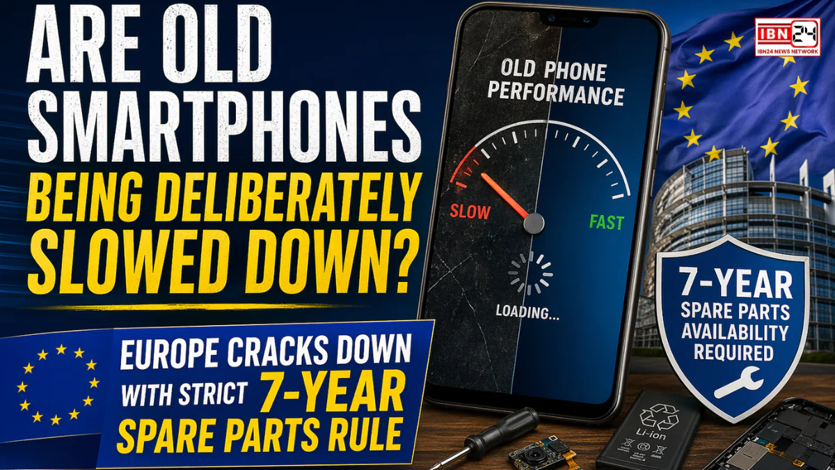 Are Old Smartphones Being Deliberately Slowed Down? Europe Cracks Down with Strict 7-Year Spare Parts Rule