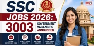 SSC Jobs 2026: 3003 Government Vacancies Announced – Apply Now! SSC Jobs 2026: 3003 Government Vacancies Announced – Apply Now!
