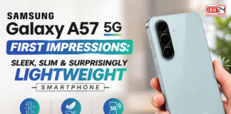 Samsung Galaxy A57 5G First Impressions: Sleek, Slim & Surprisingly Lightweight Smartphone Samsung Galaxy A57 5G First Impressions