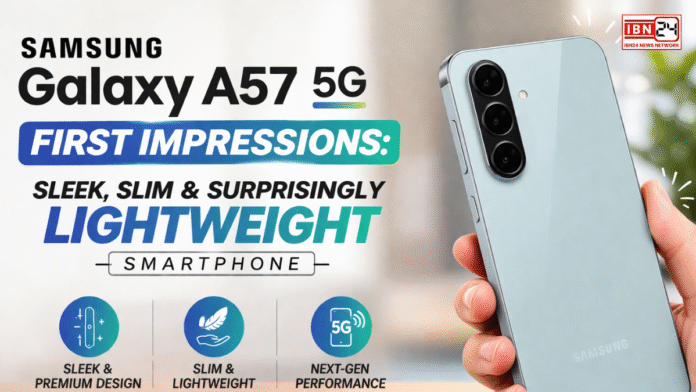 Samsung Galaxy A57 5G First Impressions Samsung Galaxy A57 5G First Impressions