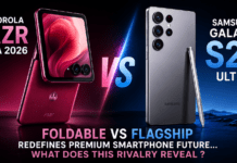 Motorola Razr 2026 vs Samsung Galaxy S26 : Foldable vs Flagship Redefines Premium Smartphone Future… what does this rivalry reveal ? Motorola Razr vs Samsung Galaxy S26