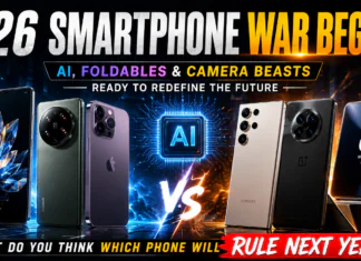 2026 Smartphone War Begins : AI, Foldables & Camera Beasts Ready to Redefine the Future, What Do You Think Which Phone Will Rule Next Year ? 2026 Smartphone War Begins