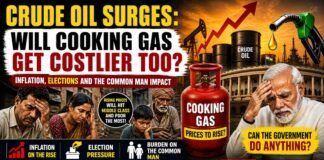 Crude Oil Surge: Will Cooking Gas Become Costlier After Petrol & Diesel? Inflation, Elections and Impact on the Common Man Crude Oil Surge: Will Cooking Gas Become Costlier After Petrol & Diesel? Inflation, Elections and Impact on the Common Man