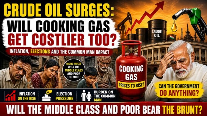 Crude Oil Surge: Will Cooking Gas Become Costlier After Petrol & Diesel? Inflation, Elections and Impact on the Common Man Crude Oil Surge: Will Cooking Gas Become Costlier After Petrol & Diesel? Inflation, Elections and Impact on the Common Man