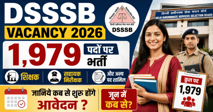 DSSSB Recruitment 2026