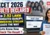 KCET 2026 Results Declared : Over 2.92 Lakh Candidates Qualify, Engineering Stream Leads the Way, Lets Know How To Check The Result ? KCET 2026 Results Declared