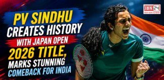 PV Sindhu Creates History : Japan Open 2026 Title, Marks Stunning Comeback for India PV Sindhu Creates History