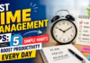 Best Time Management Tips : 5 Simple Habits to Boost Productivity Every Day Best Time Management Tips
