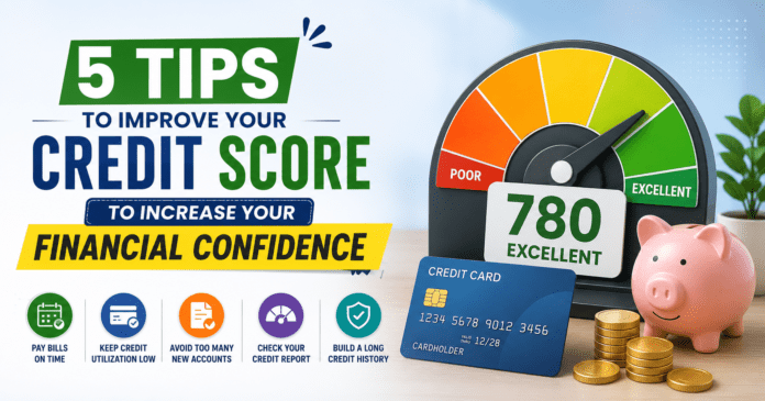 5 Tips to Improve Your Credit Score 5 Tips to Improve Your Credit Score