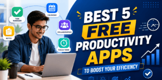 Best 5 Free Productivity Apps