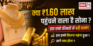 Gold Jumps : क्या ₹1.60 लाख पहुंचने वाला है सोना ? इस हफ्ते कीमतों में बड़ी छलांग, पहले जान लें इस हफ्ते कितना महंगा हुआ और आगे क्या होगा ? Gold Jumps
