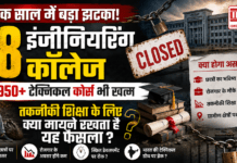 58 Engineering Colleges Closed in India : एक साल में बंद हुए 58 इंजीनियरिंग कॉलेज, 950 से ज्यादा टेक्निकल कोर्स भी खत्म, तकनीकी शिक्षा के लिए क्या मायने रखता है यह फैसला ? 58 Engineering Colleges Closed in India