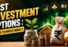 Best Investment Options : Where to Invest Money ? Best Investment Options