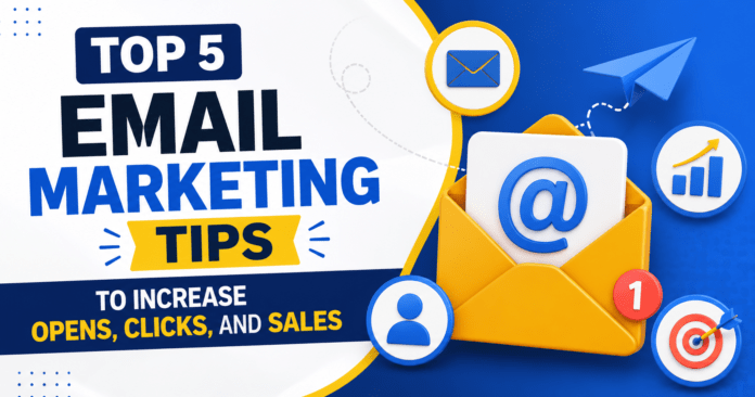 Top 5 Email Marketing Tips