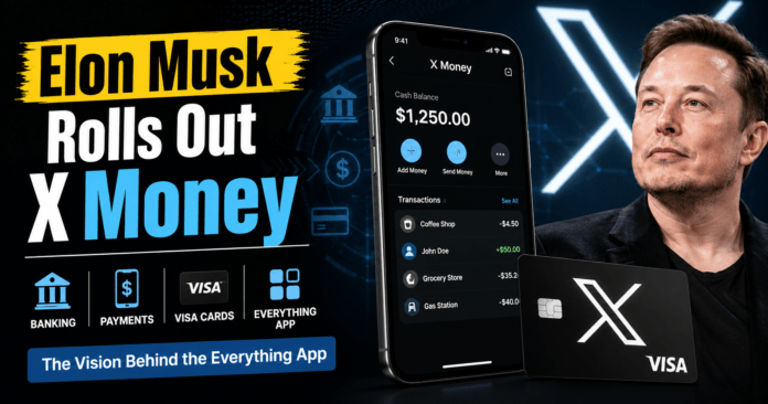 Elon Musk Rolls Out X Money