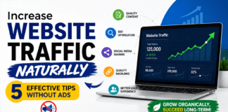 Increase Website Traffic Naturally