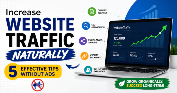 Increase Website Traffic Naturally