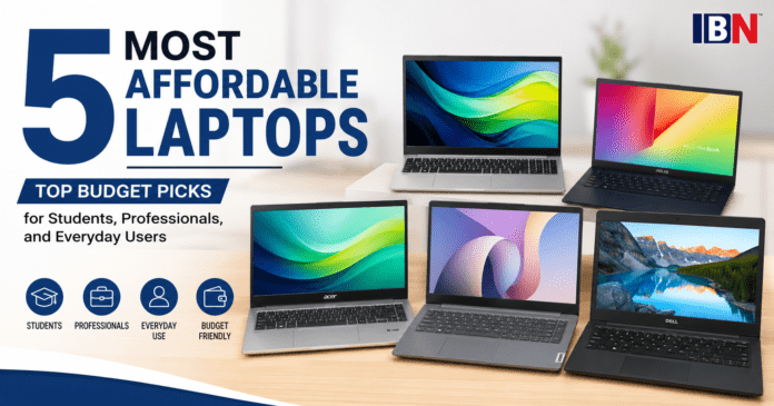5 Most Affordable Laptops