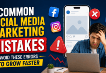 5 Social Media Marketing Mistakes : Avoid These Errors to Grow Faster 5 Social Media Marketing Mistakes