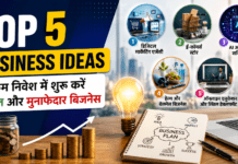 Top 5 Business Ideas : कम निवेश में शुरू करें सफल और मुनाफेदार बिजनेस Top 5 Business Ideas