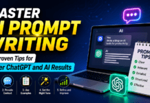 Master AI Prompt Writing : 5 Proven Tips for Better ChatGPT and AI Results Master AI Prompt Writing