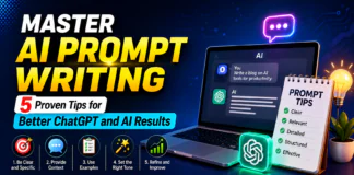 Master AI Prompt Writing : 5 Proven Tips for Better ChatGPT and AI Results Master AI Prompt Writing