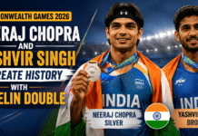Commonwealth Games 2026 : Neeraj Chopra and Yashvir Singh Create History with Javelin Double Commonwealth Games 2026
