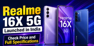 Realme 16X 5G Launched in India : Check Price and Full Specifications Realme 16X 5G Launched in India