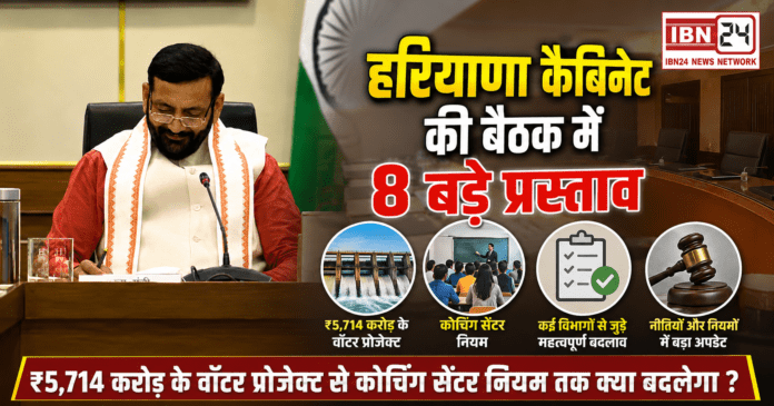 Haryana Cabinet Meeting 2026