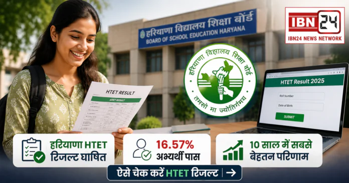 HTET Result 2026 declared