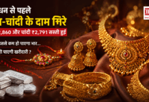Gold and Silver Price on 27 August : रक्षाबंधन से पहले सोना-चांदी के दाम गिरे, सोना ₹2,860 और चांदी ₹2,791 सस्ती हुई, क्या इससे कम हो पाएगा भार, क्या हो पाएगी खरीदारी ? Gold and Silver Price on 27 August