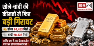 Gold-Silver Price on 31 August : सोने-चांदी की कीमतों में फिर बड़ी गिरावट, सोना ₹4,453 और चांदी ₹8,437 गिरी, जानिए क्या है आज के ताजा भाव और क्या अब हो पाएगी खरीदारी ? Gold-Silver Price on 31 August