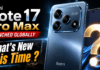 Redmi Note 17 Pro Max Launched Globally : What’s New This Time ? Redmi Note 17 Pro Max Launched Globally