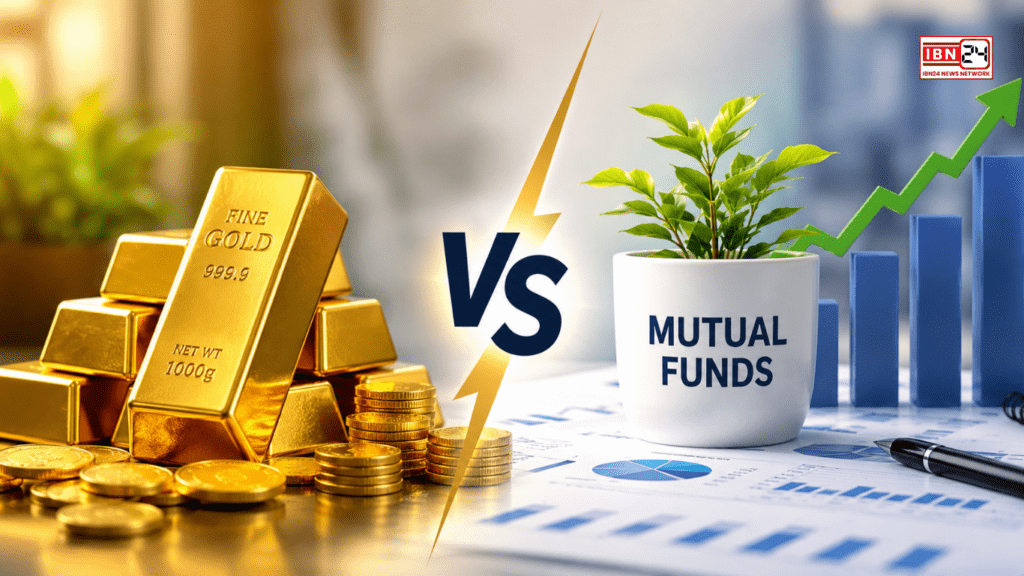 Gold vs Mutual Funds
