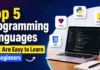 Top 5 Programming Languages : That Are Easy to Learn for Beginners Top 5 Programming Languages