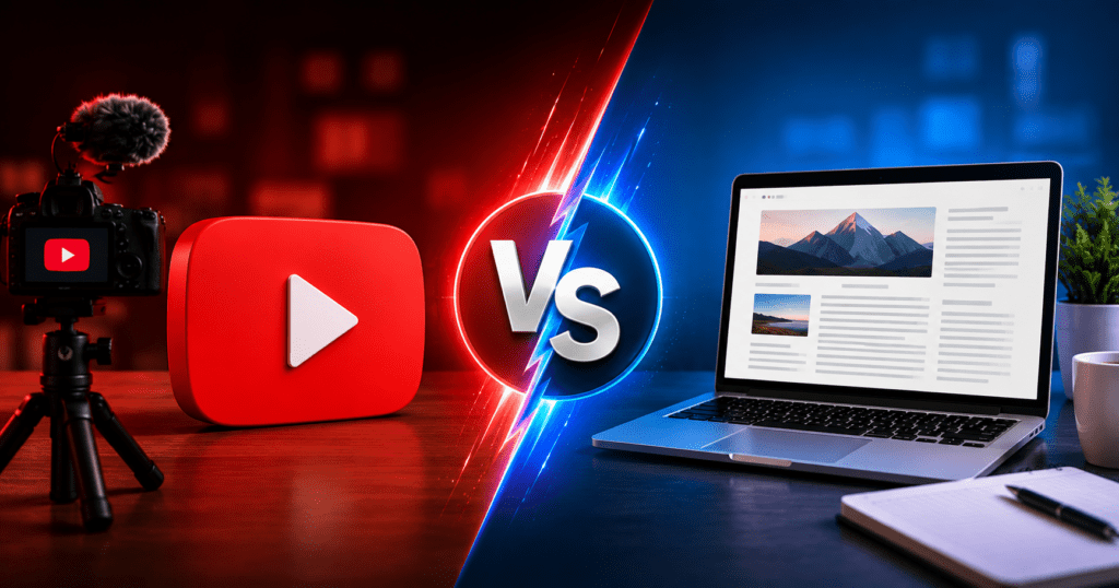 YouTube vs Blogging